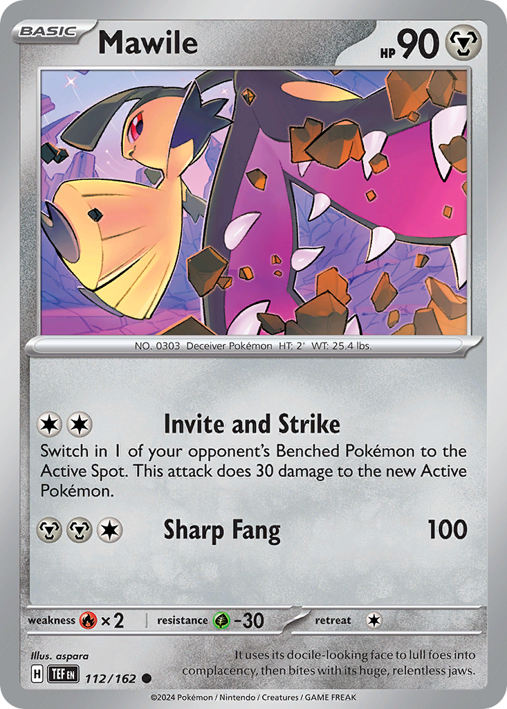 Mawile Pokémon card