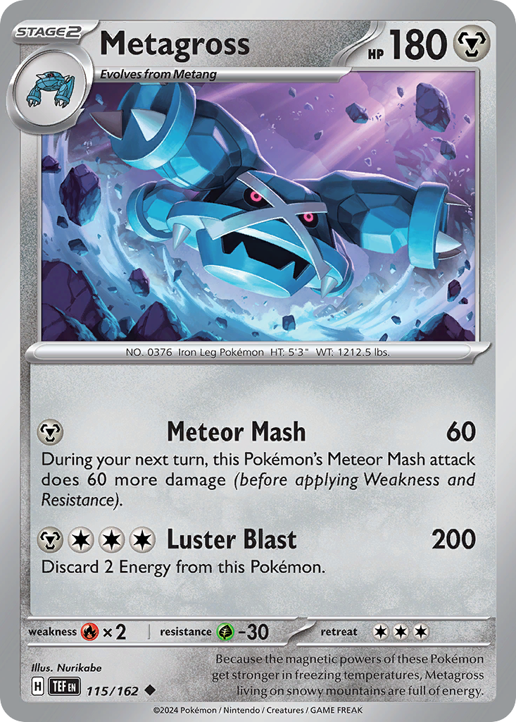 Metagross Pokémon card
