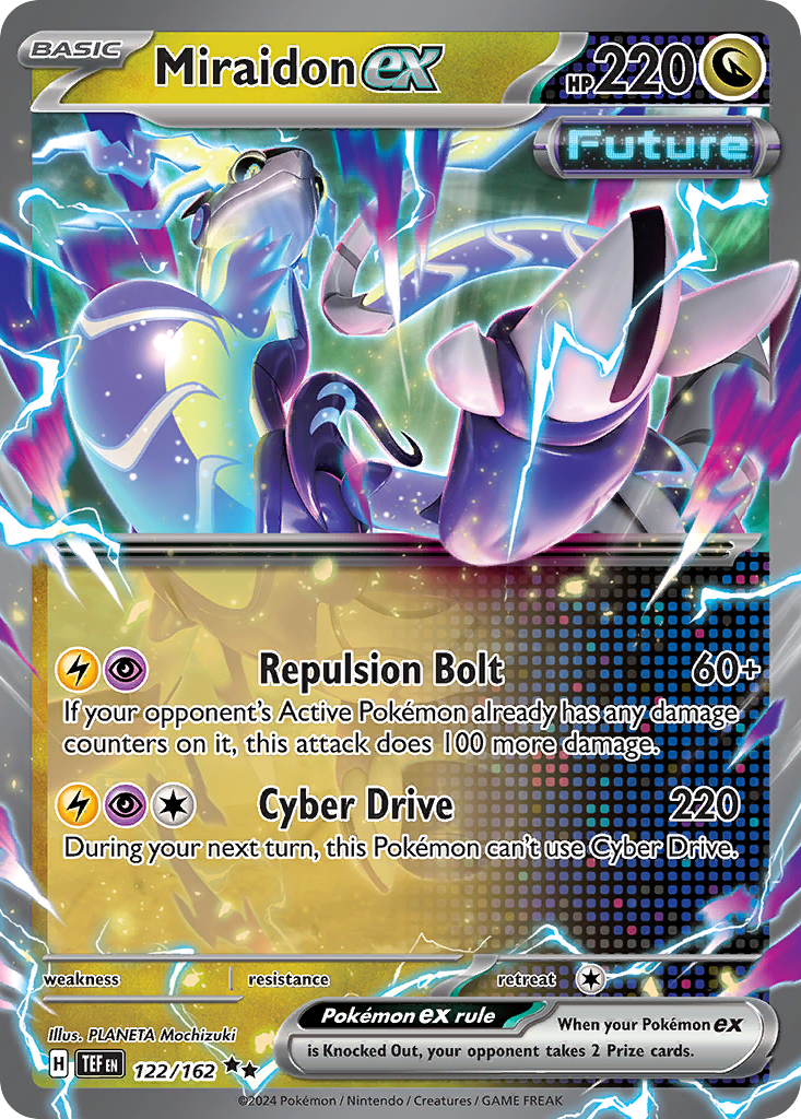 Miraidon ex Pokémon card