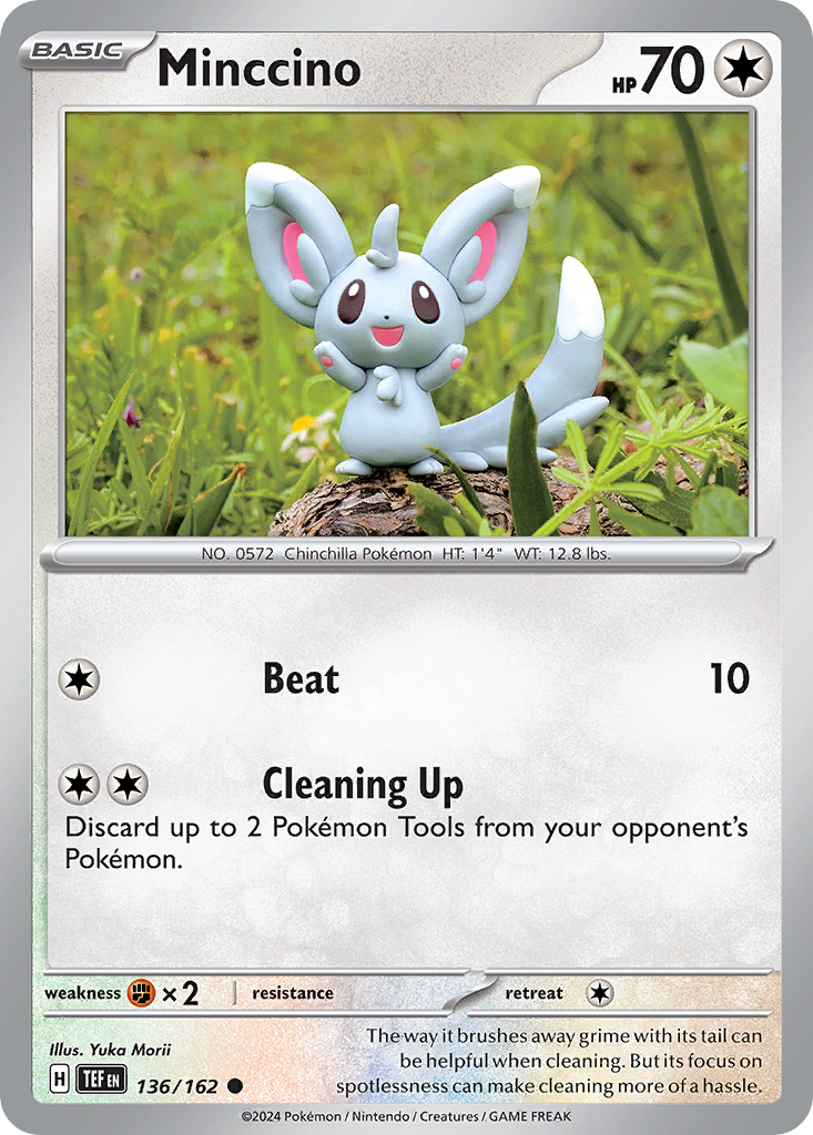 Minccino Pokémon card