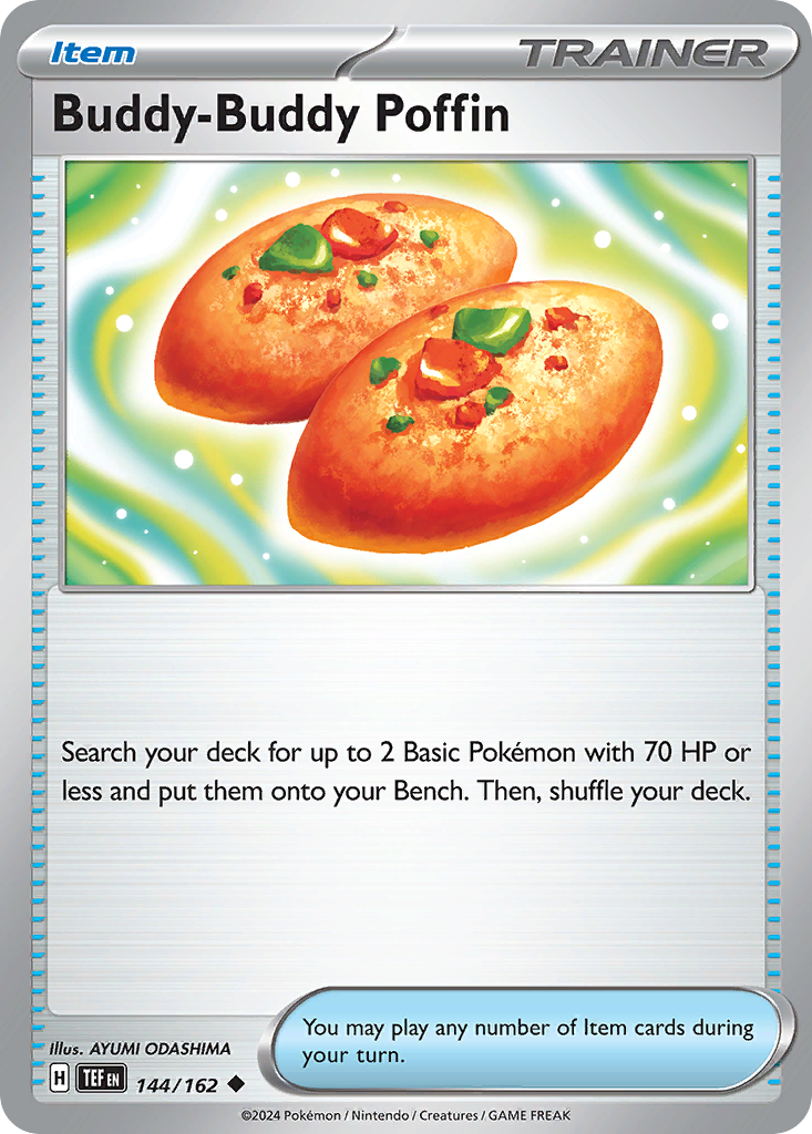 Buddy-Buddy Poffin Pokémon card