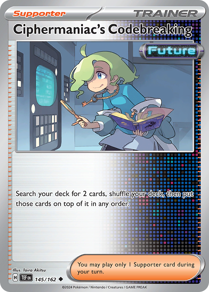 Ciphermaniac's Codebreaking Pokémon card
