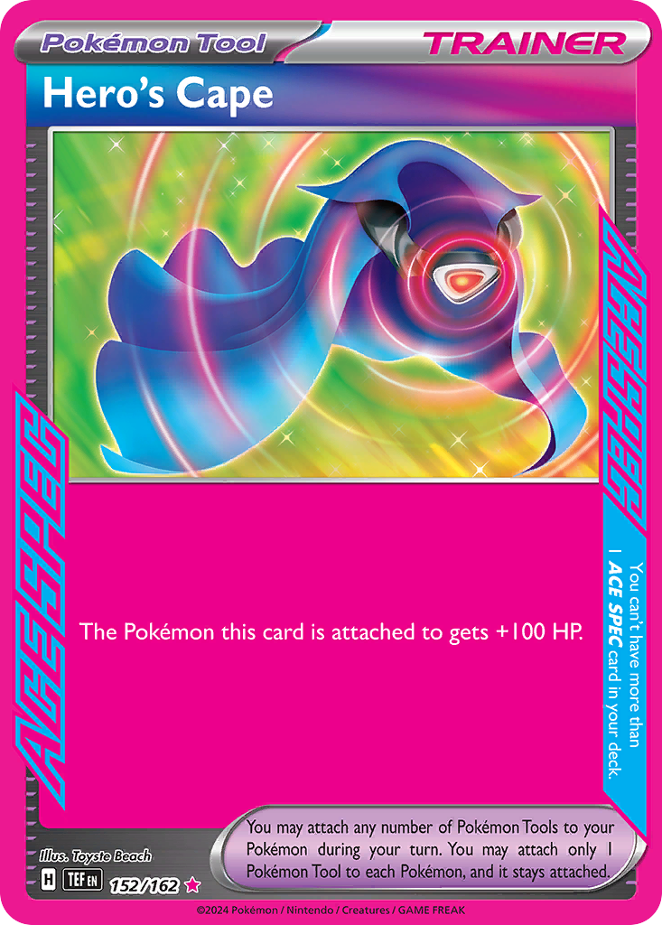 Hero's Cape Pokémon card