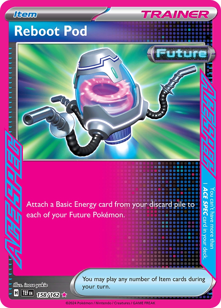 Reboot Pod Pokémon card