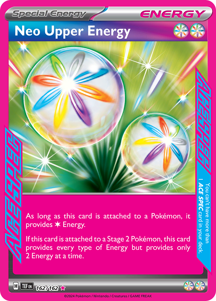 Neo Upper Energy Pokémon card