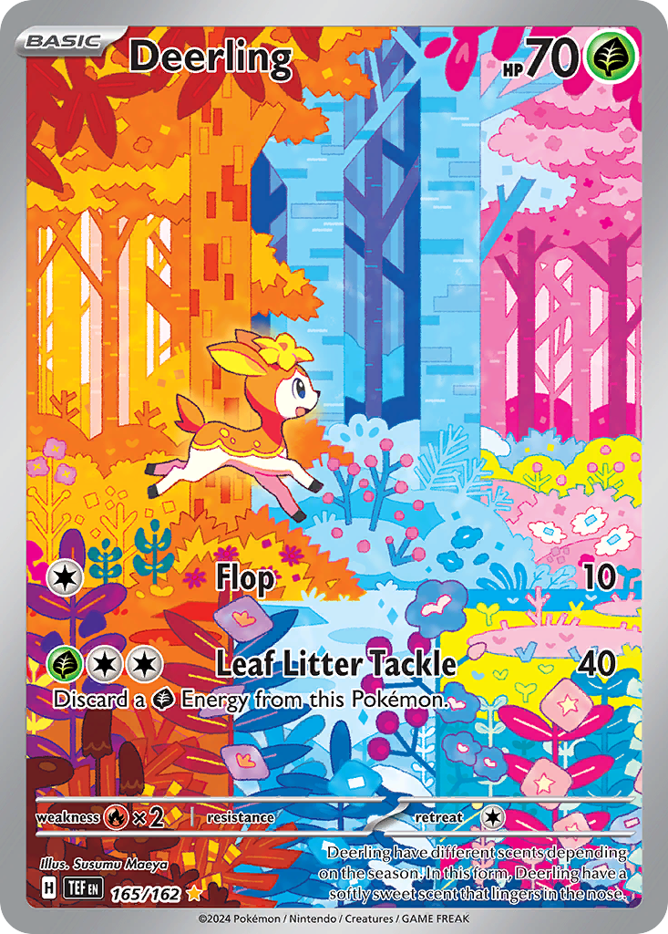 Deerling Pokémon card