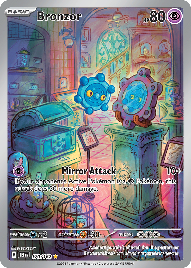 Bronzor Pokémon card