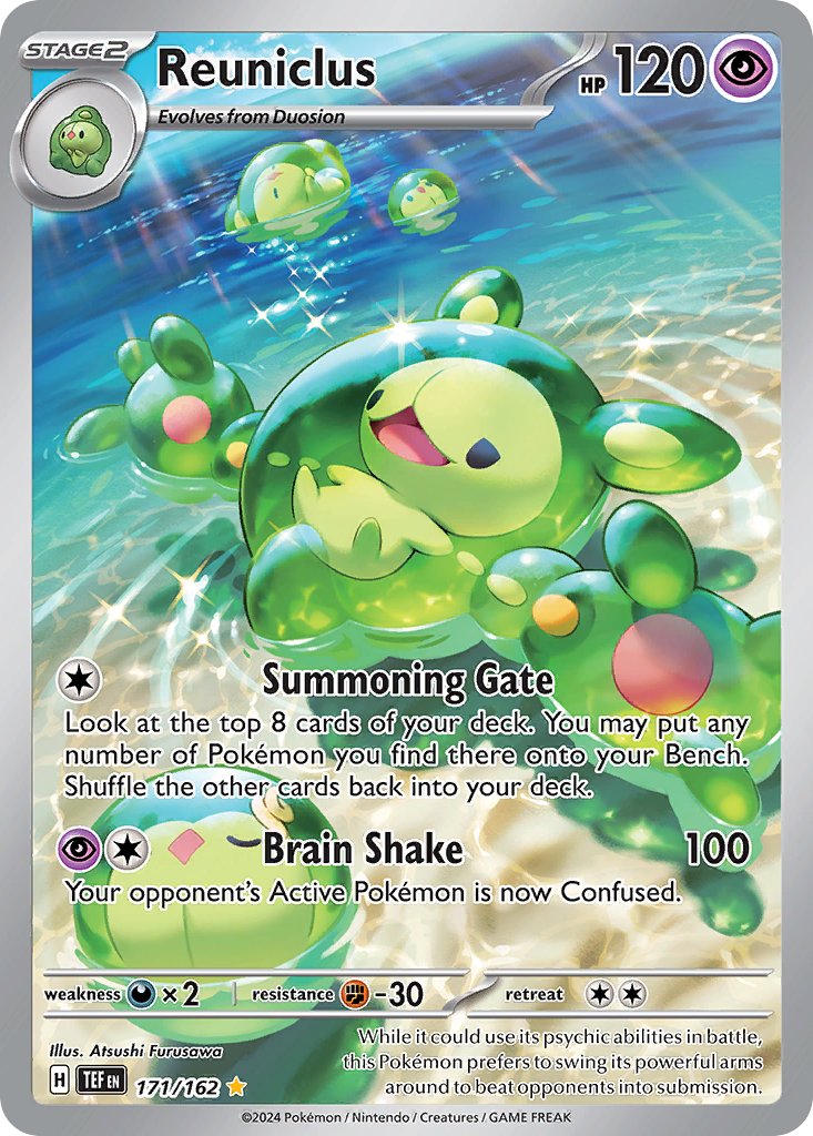 Reuniclus Pokémon card