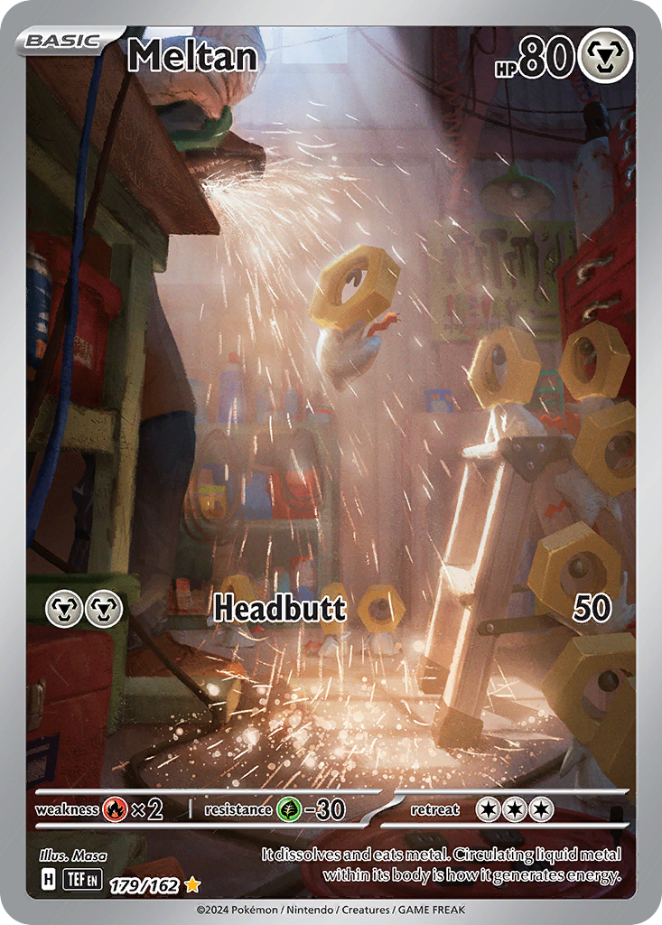 Meltan Pokémon card