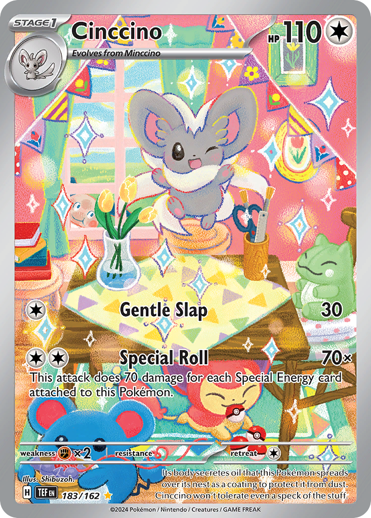 Cinccino Pokémon card
