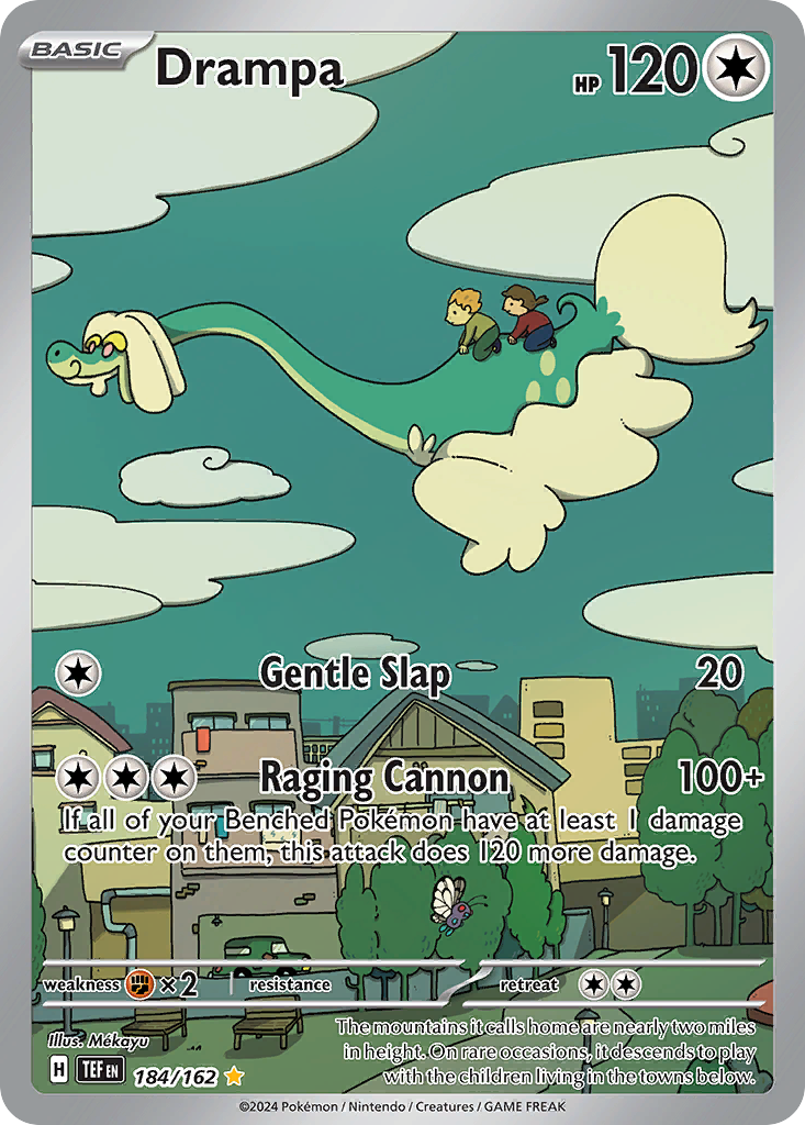Drampa Pokémon card