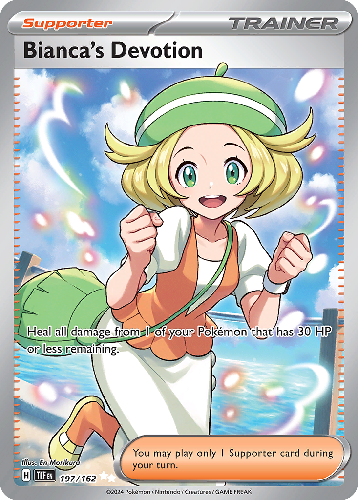 Bianca's Devotion Pokémon card