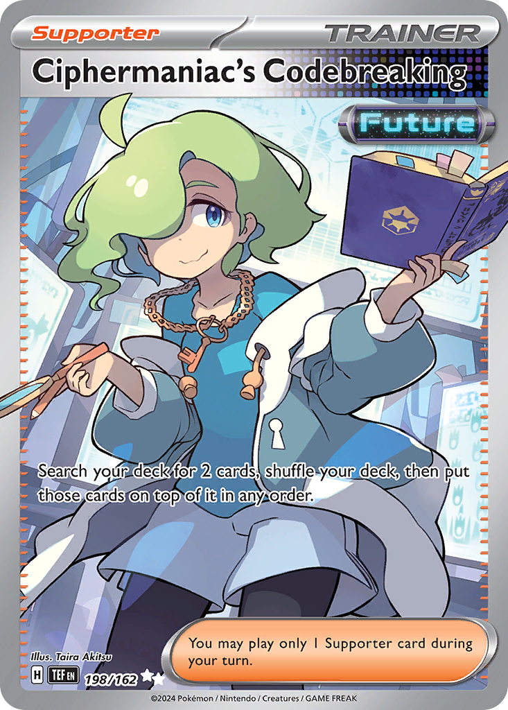 Ciphermaniac's Codebreaking Pokémon card
