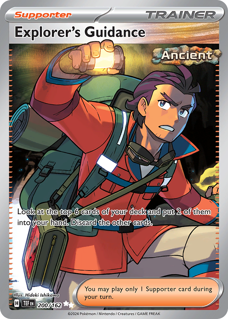 Explorer's Guidance Pokémon card