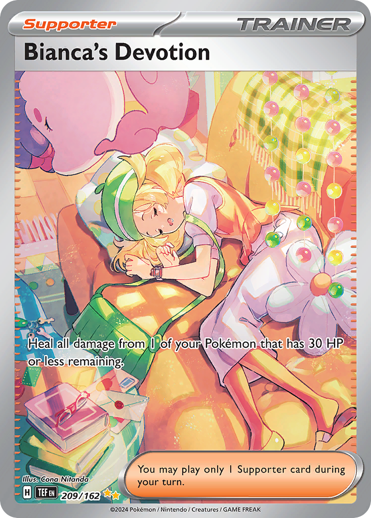 Bianca's Devotion Pokémon card