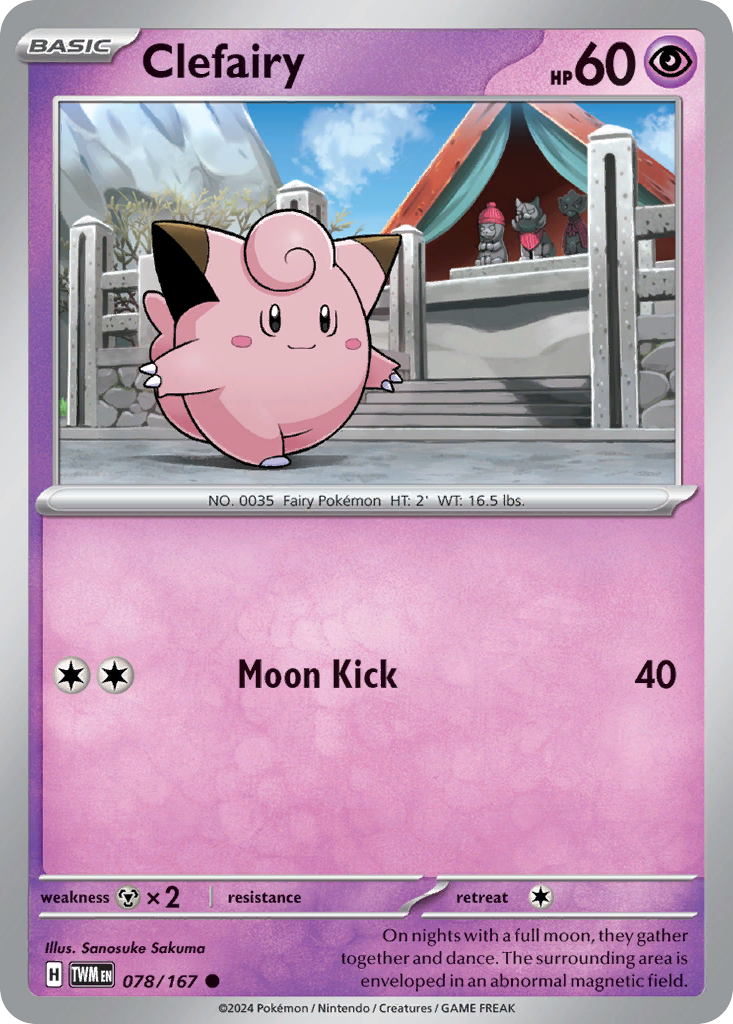 Clefairy Pokémon card