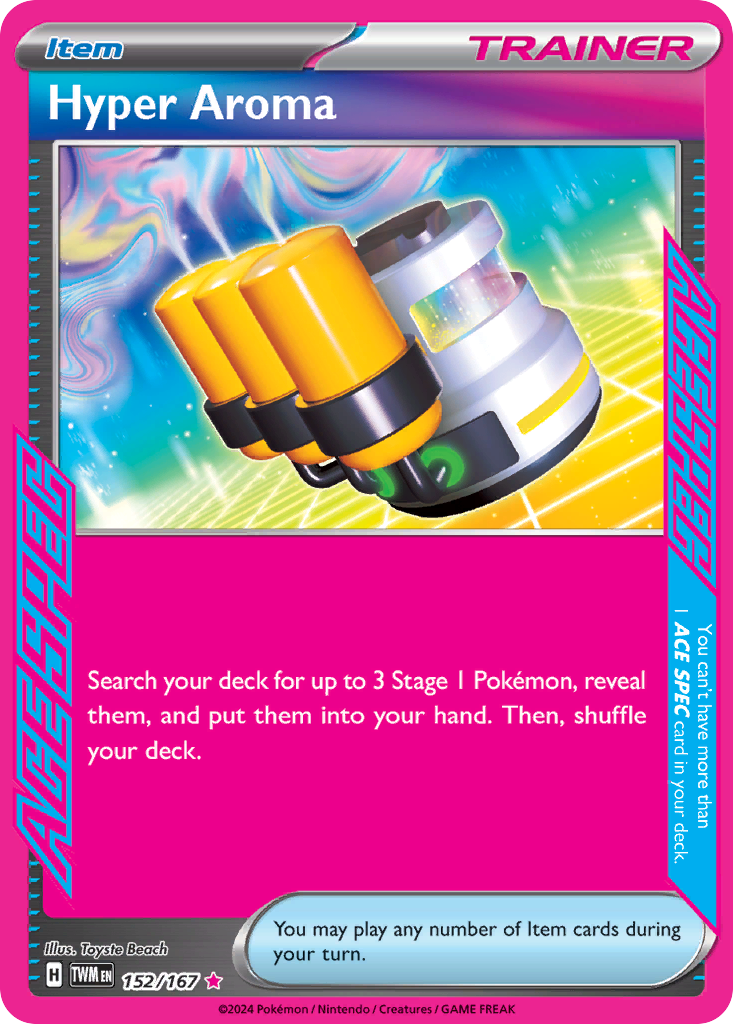 Hyper Aroma Pokémon card