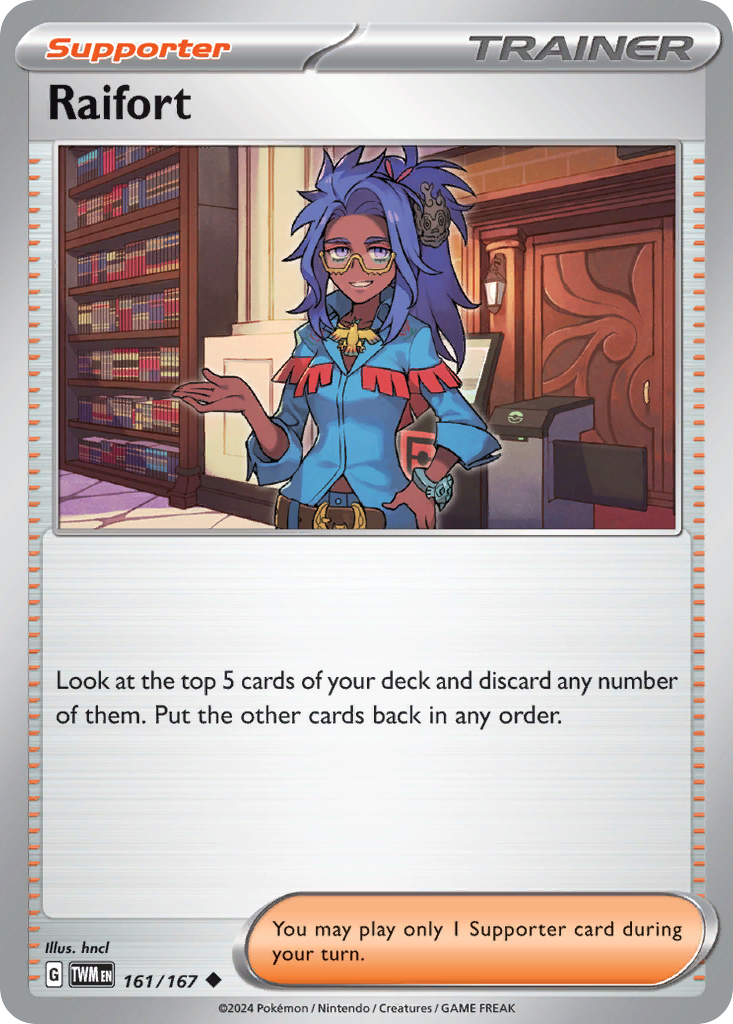 Raifort Pokémon card