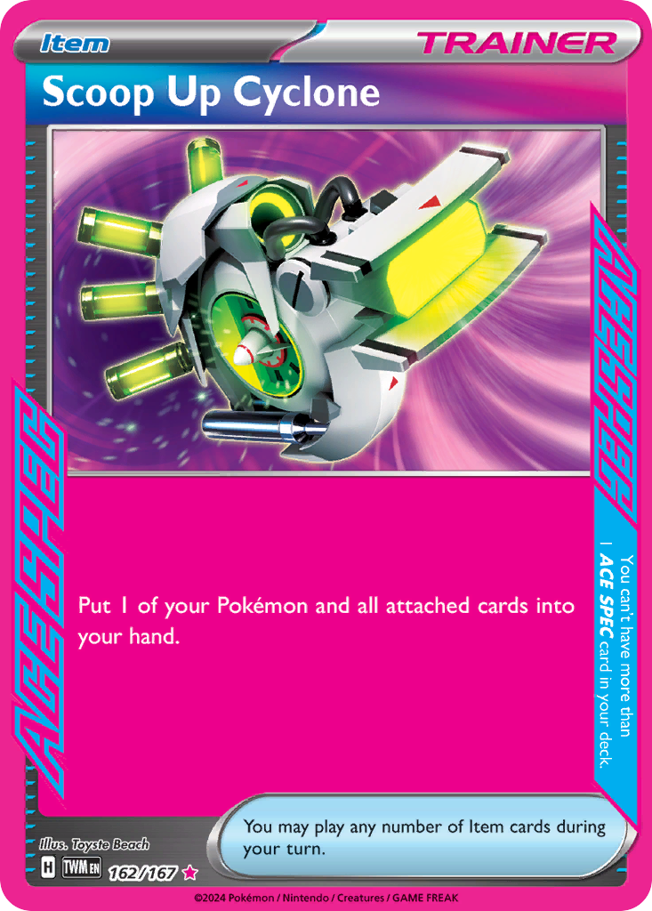 Scoop Up Cyclone Pokémon card