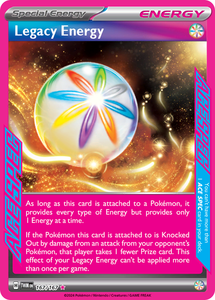Legacy Energy Pokémon card