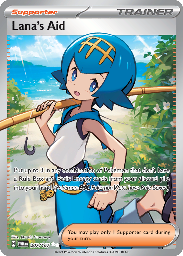 Lana's Aid Pokémon card
