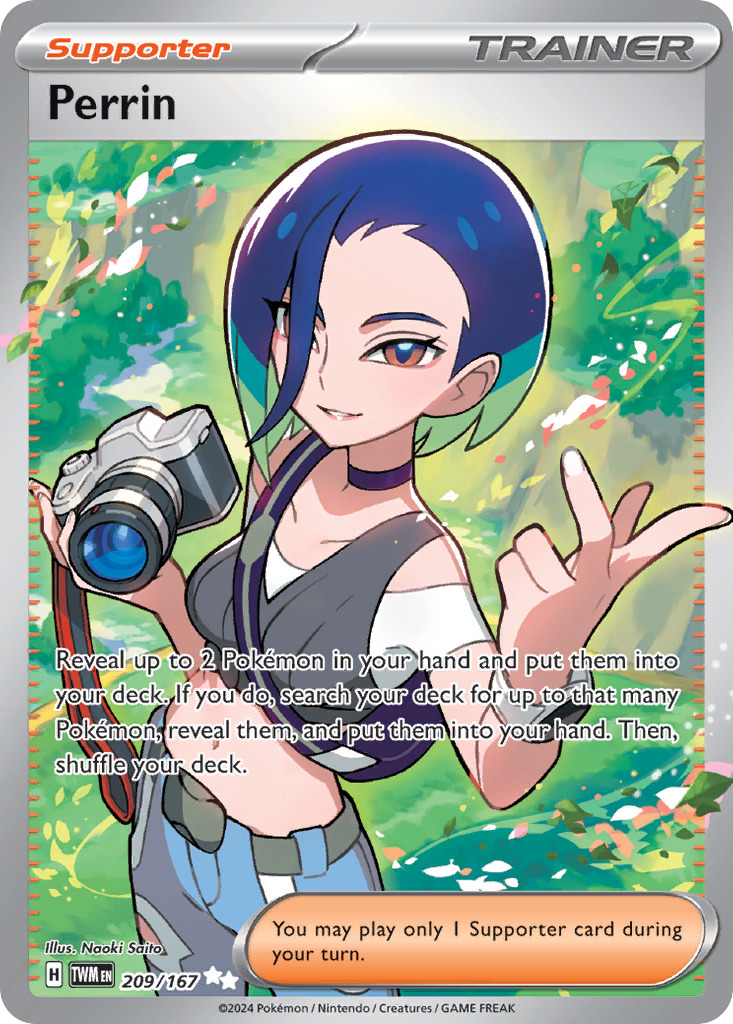 Perrin Pokémon card