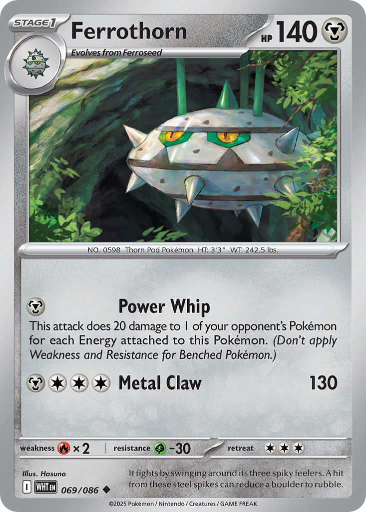 Ferrothorn Pokémon card
