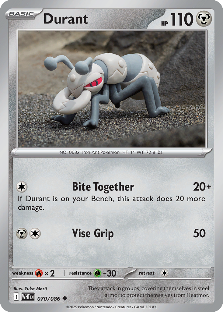 Durant Pokémon card