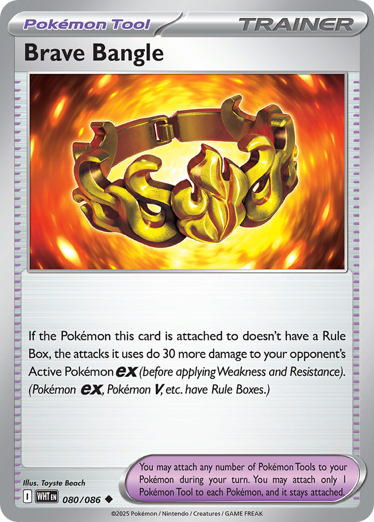 Brave Bangle Pokémon card