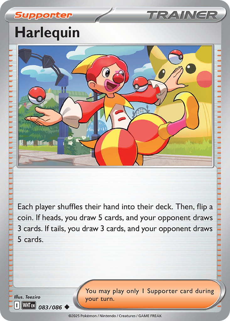 Harlequin Pokémon card