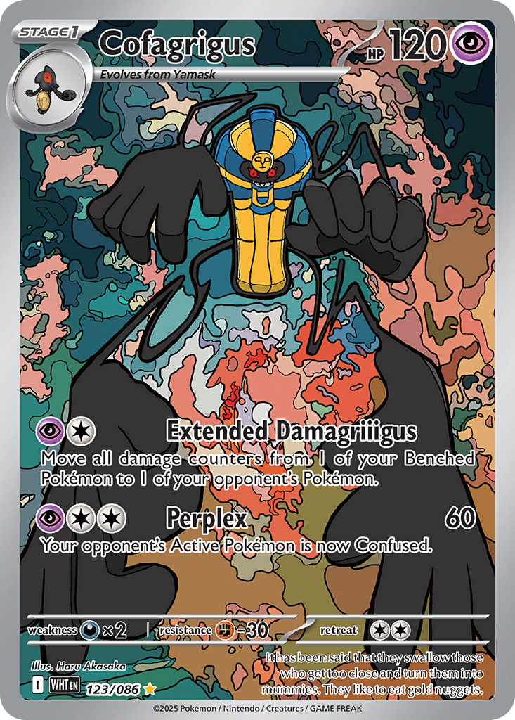 Cofagrigus Pokémon card