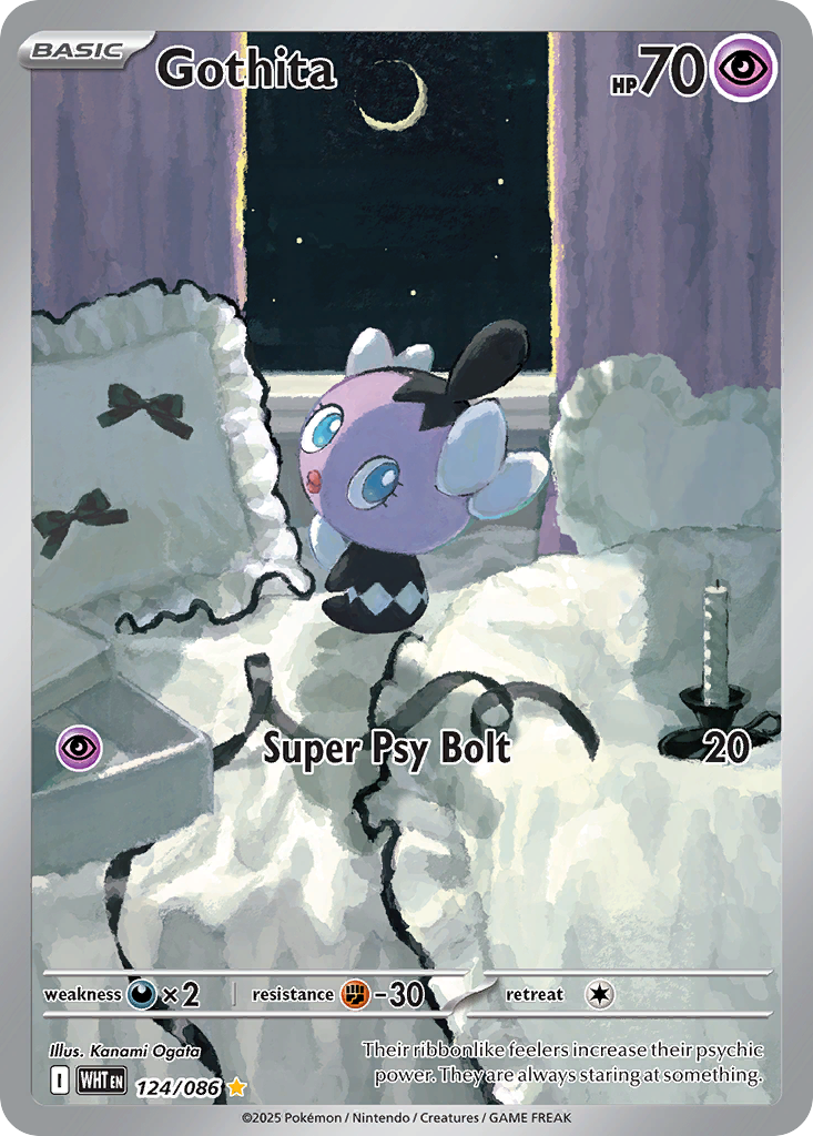 Gothita Pokémon card