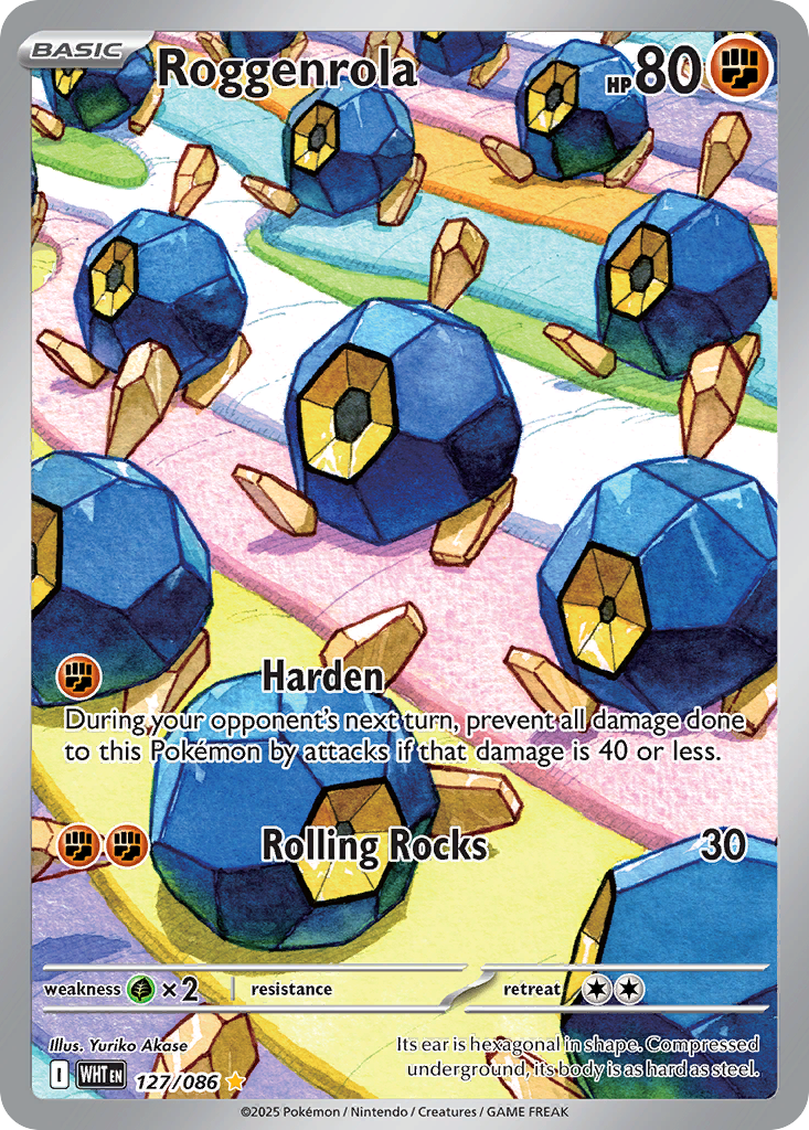 Roggenrola Pokémon card
