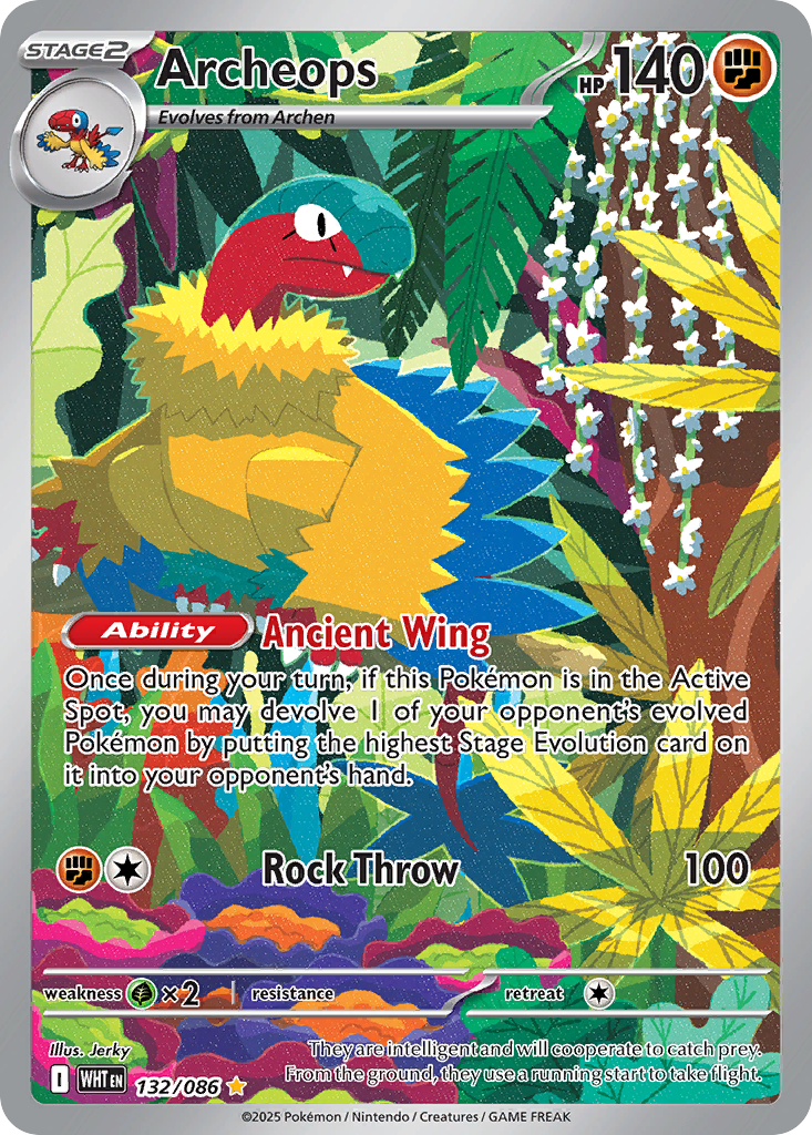 Archeops Pokémon card