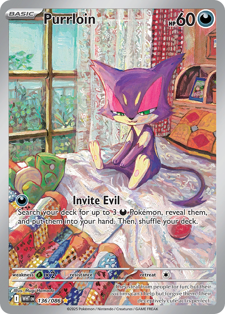 Purrloin Pokémon card