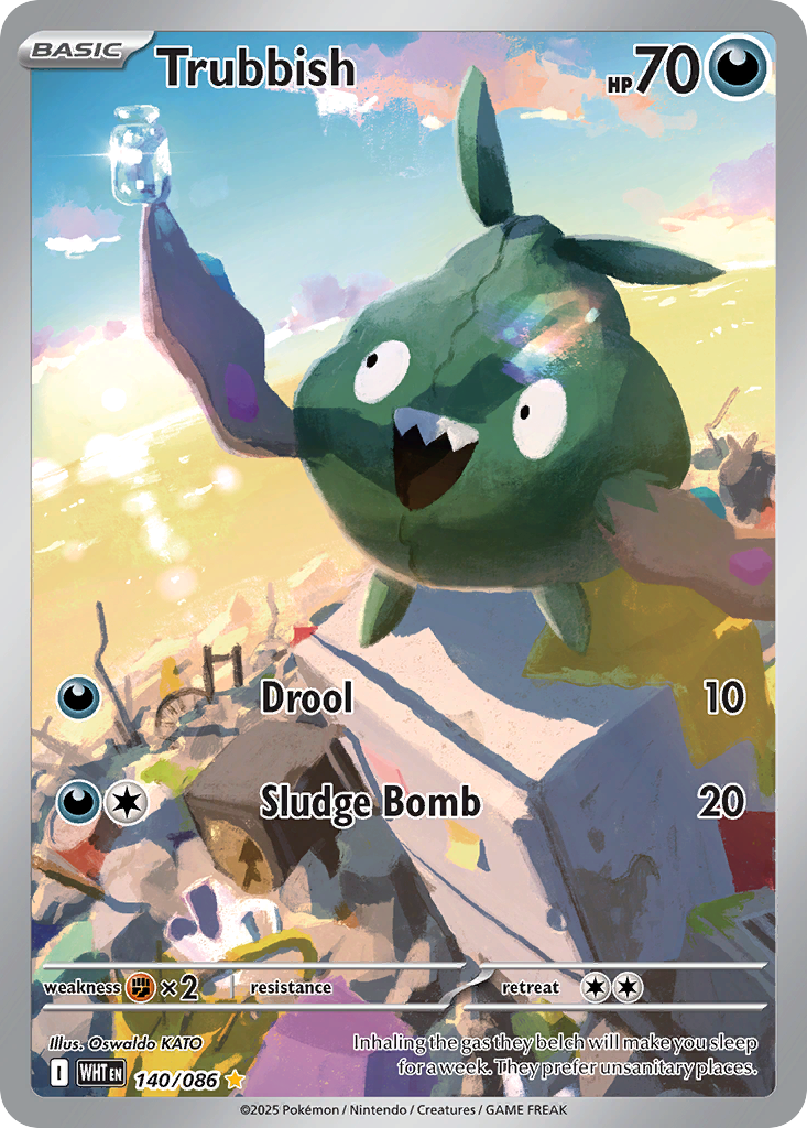 Trubbish Pokémon card