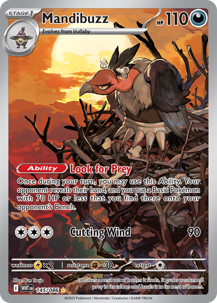 Mandibuzz Pokémon card
