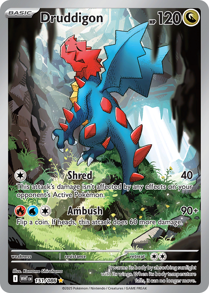 Druddigon Pokémon card