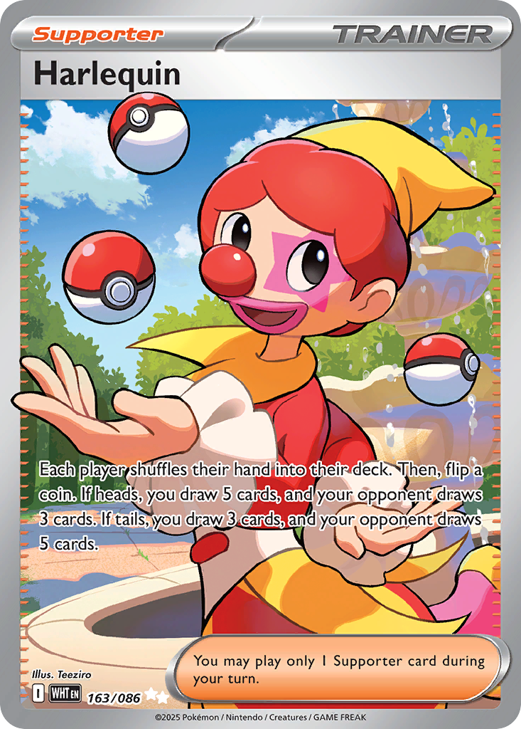 Harlequin Pokémon card