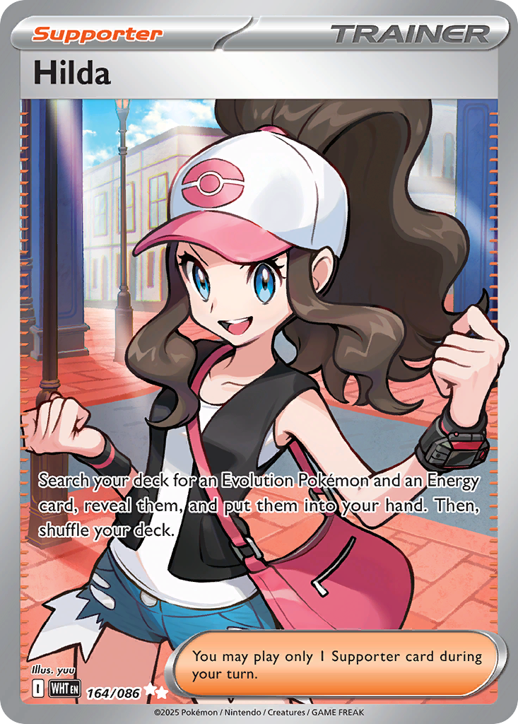 Hilda Pokémon card