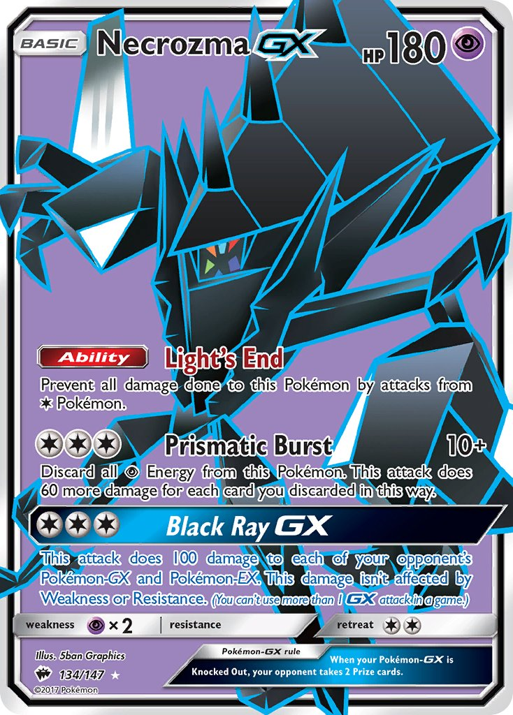Necrozma GX Pokémon card