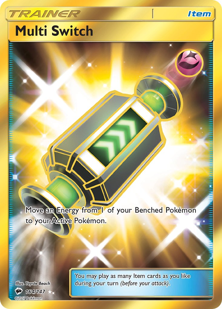 Multi Switch Pokémon card