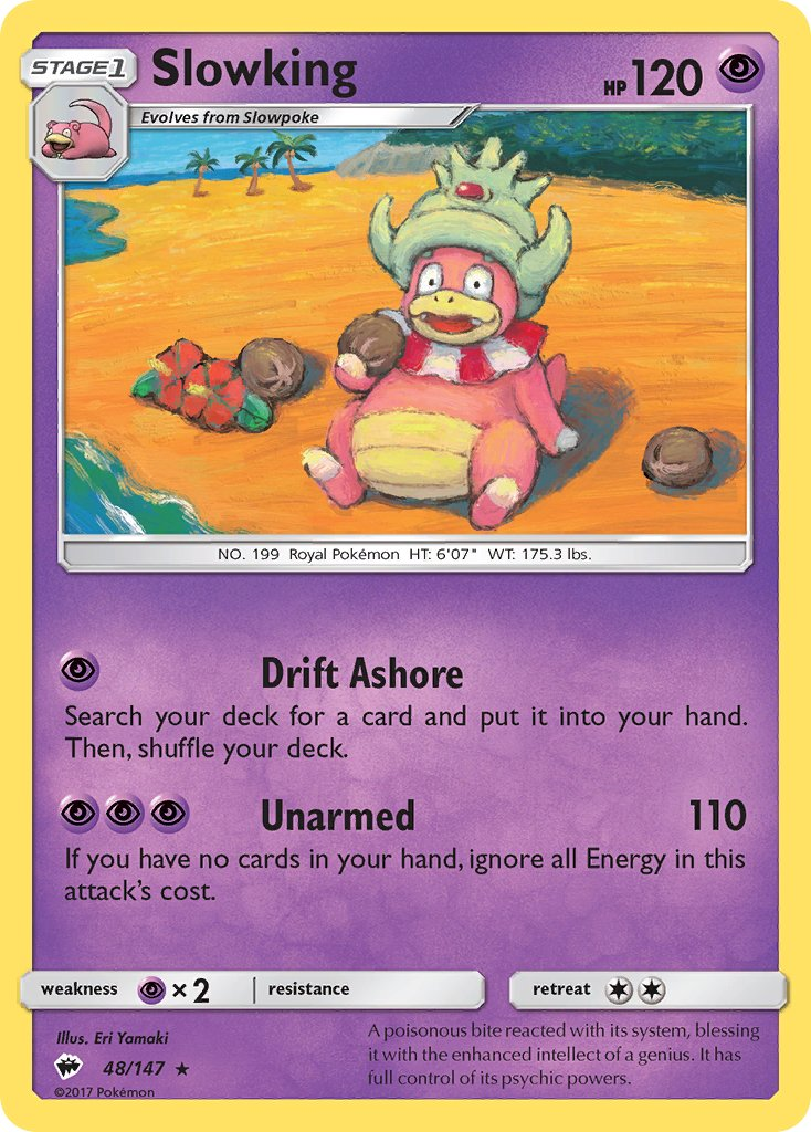 Slowking Pokémon card