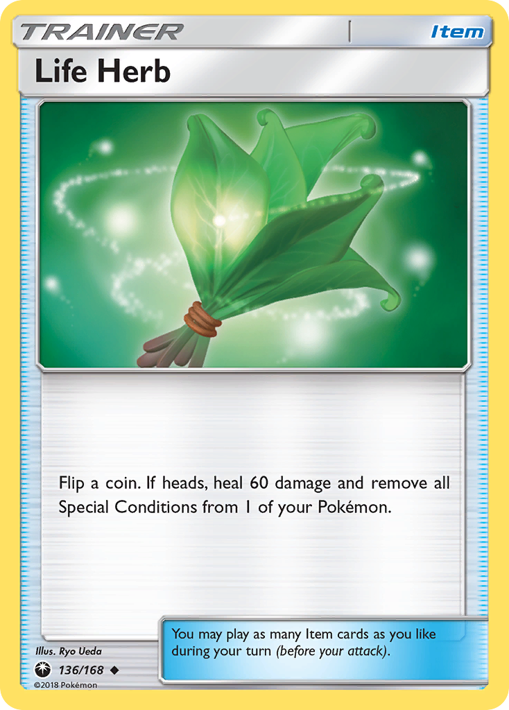 Life Herb Pokémon card