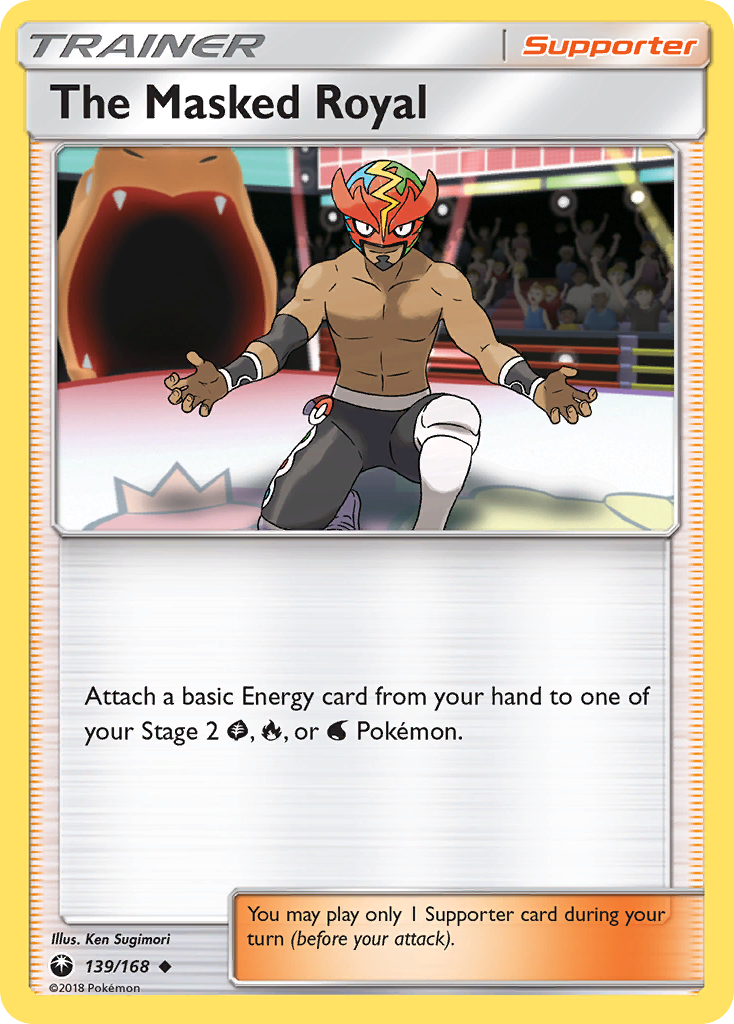 The Masked Royal Pokémon card