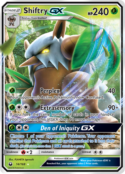 Shiftry GX