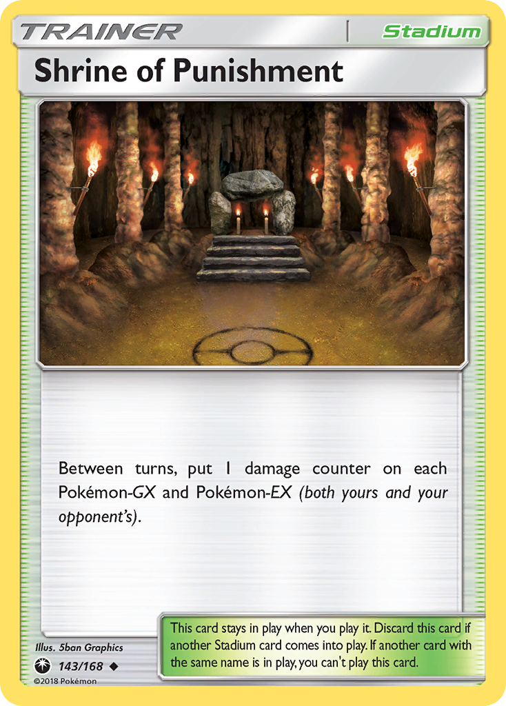 Shrine of Punishment Pokémon card