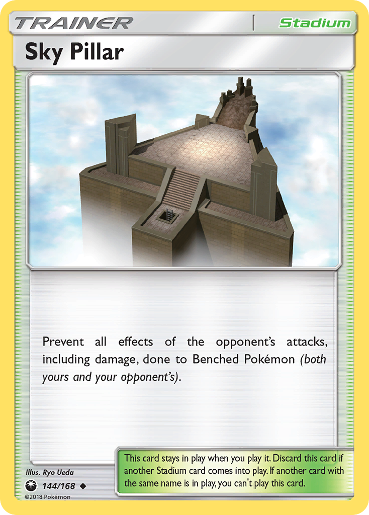 Sky Pillar Pokémon card