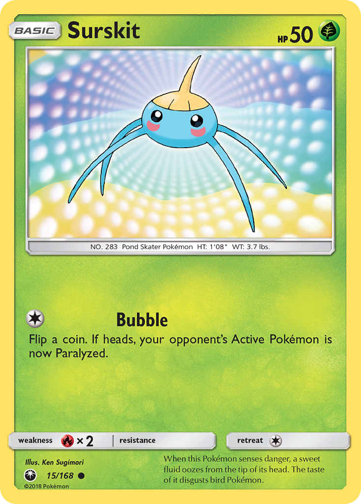 Surskit Pokémon card