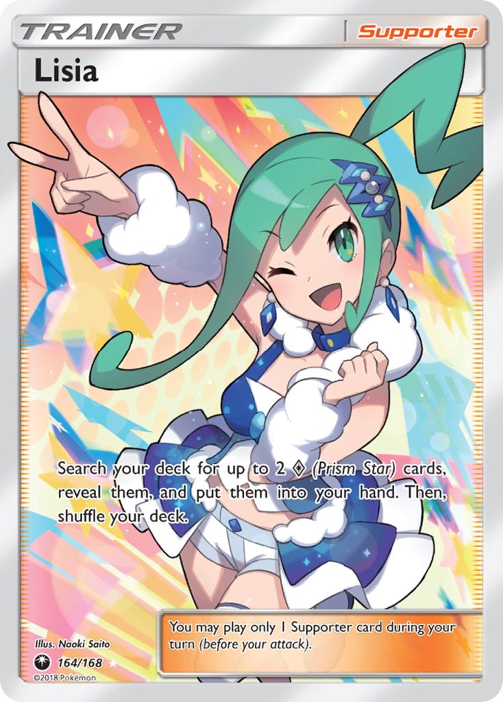 Lisia Pokémon card